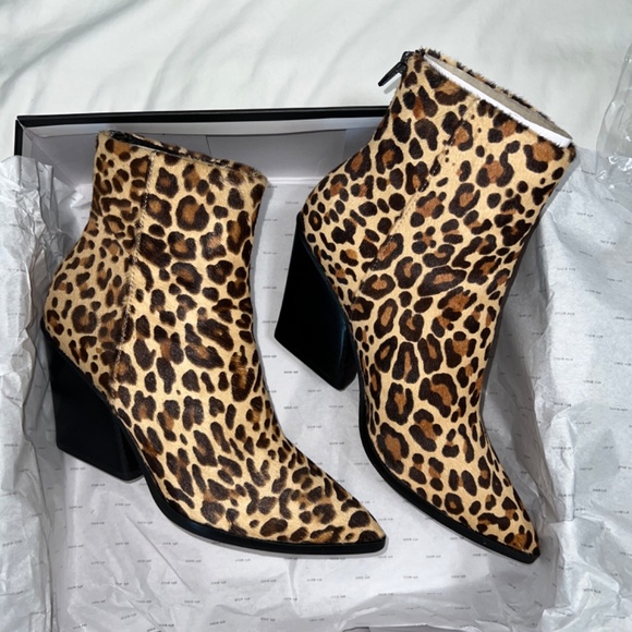 Leopard Dolce Vita Booties - Picture 2 of 6